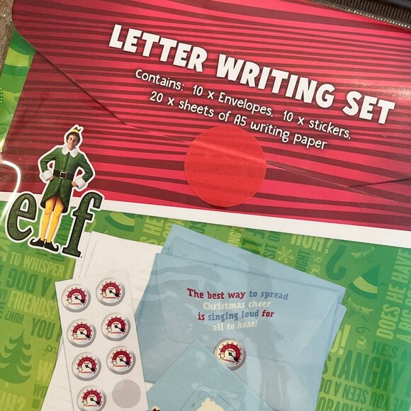 Christmas Letter Writing Set - Brand New, Never Opened - Picture 3 of 5